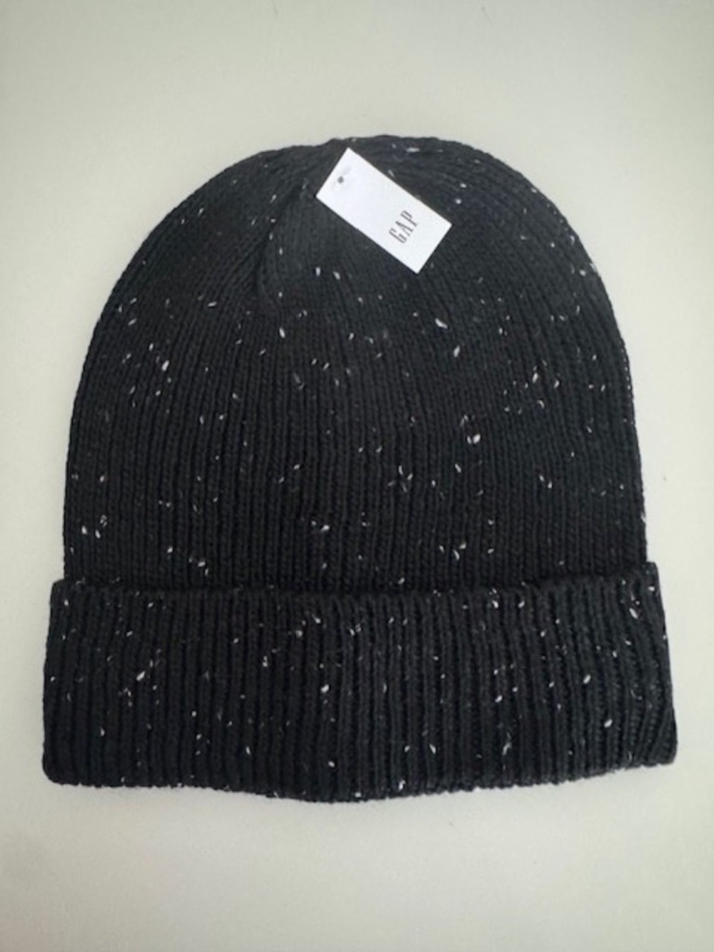 Donegal Beanie Hat ~ Black~ Wool Blend ~ Men